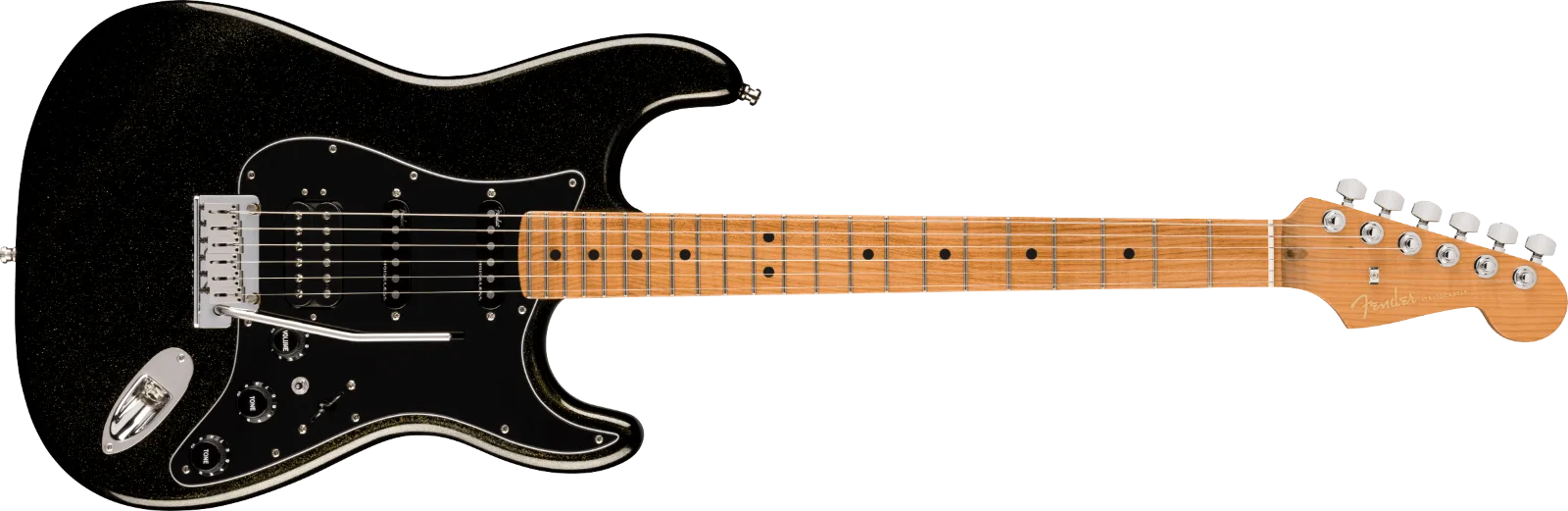 Fender Limited Edition American Ultra II Stratocaster HSS, Roasted Maple Fingerboard, Gold Dust · Chitarre elettriche · R&D Sound Lugano
