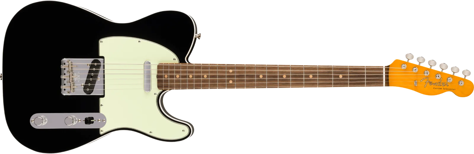 Fender Limited Edition American Vintage II 1963 Custom Telecaster, Rosewood Fingerboard, Black · Chitarre elettriche · R&D Sound Lugano