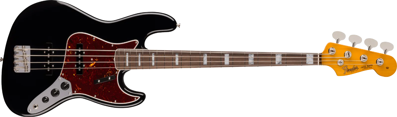 Fender Limited Edition American Vintage II 1966 Jazz Bass, Rosewood Fingerboard, Black · Bassi elettrici · R&D Sound Lugano