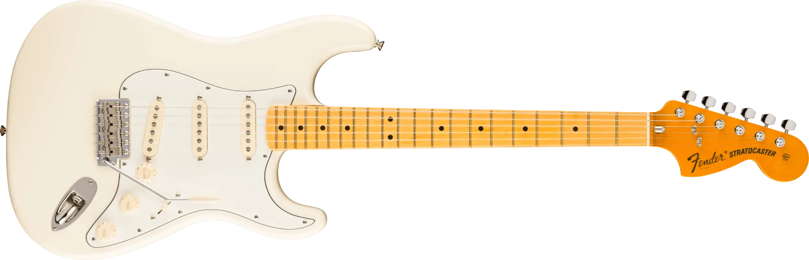 Fender Limited Edition American Vintage II 1973 Stratocaster — Maple Fingerboard, Olympic White · Chitarre elettriche · R&D Sound Lugano