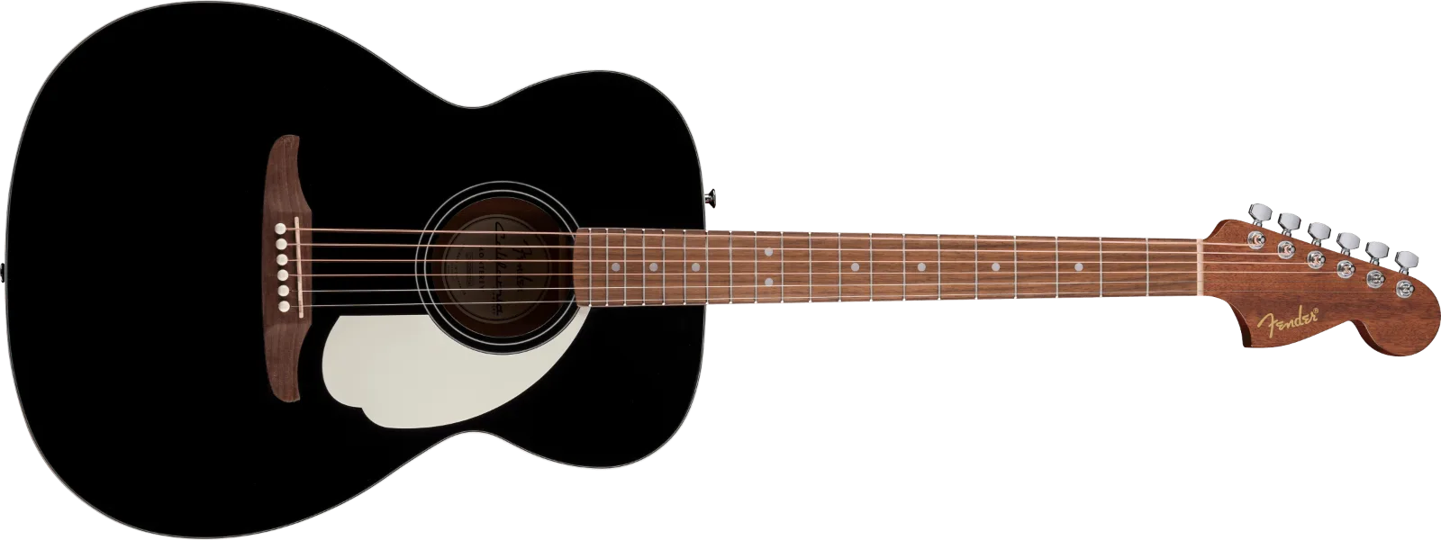 Fender Limited Edition California Standard Monterey, Black — California Standard Monterey, Spruce Top, Ivory Pickguard, Black · Chitarre acustiche · R&D Sound Lugano