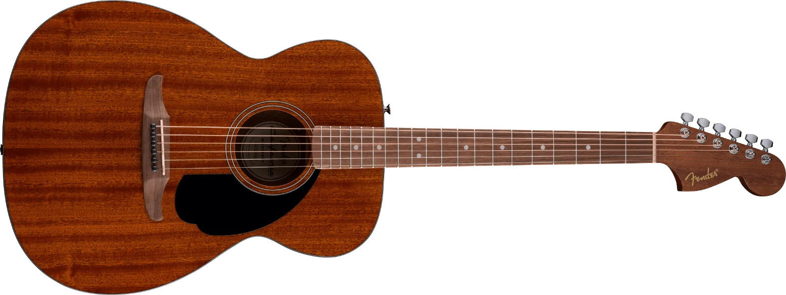 Fender Limited Edition California Standard Monterey, Natural Sapele — California Standard Monterey, Sapele Top, Black Pickguard, Natural Sapele · Chitarre acustiche · R&D Sound Lugano
