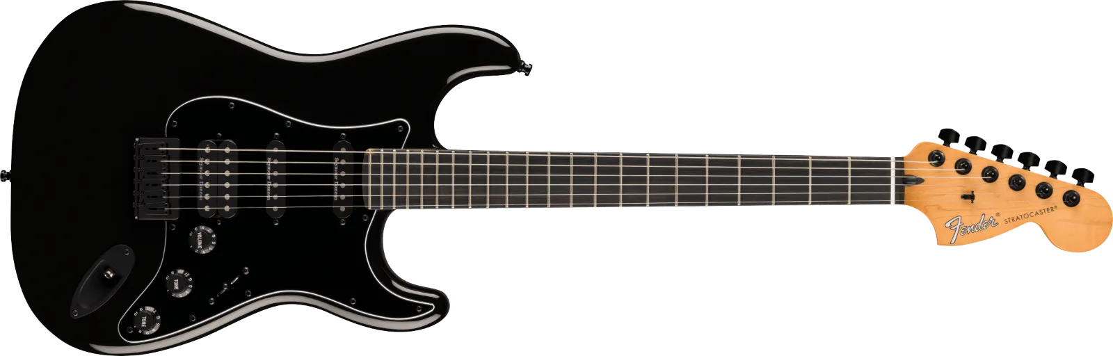 Fender Limited Edition Player II Advanced Stratocaster HSS HT — Limited Edition Player Advanced Stratocaster HSS HT, Ebony Fingerboard, Black · Chitarre elettriche · R&D Sound Lugano