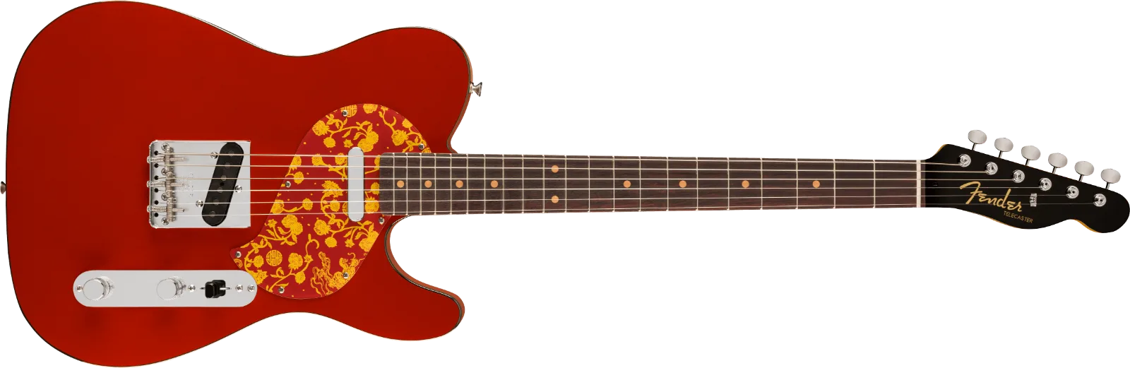 Fender Limited Edition Raphael Saadiq Telecaster — Rosewood Fingerboard, Dark Metallic Red · Chitarre elettriche · R&D Sound Lugano