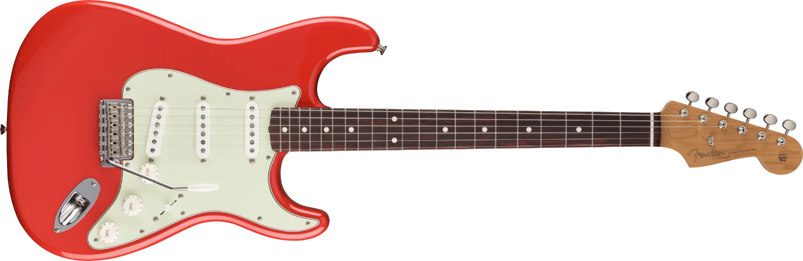 Fender Limited Edition Vintera II '60s Stratocaster — Rosewood Fingerboard, Fiesta Red · Chitarre elettriche · R&D Sound Lugano