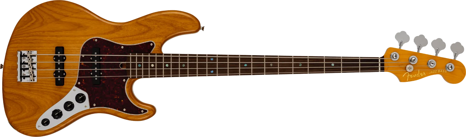 Fender Made in Japan Active Modern Jazz Bass — Made in Japan Limited Active Modern Jazz Bass, Rosewood Fingerboard, Vintage Natural · Chitarre elettriche · R&D Sound Lugano