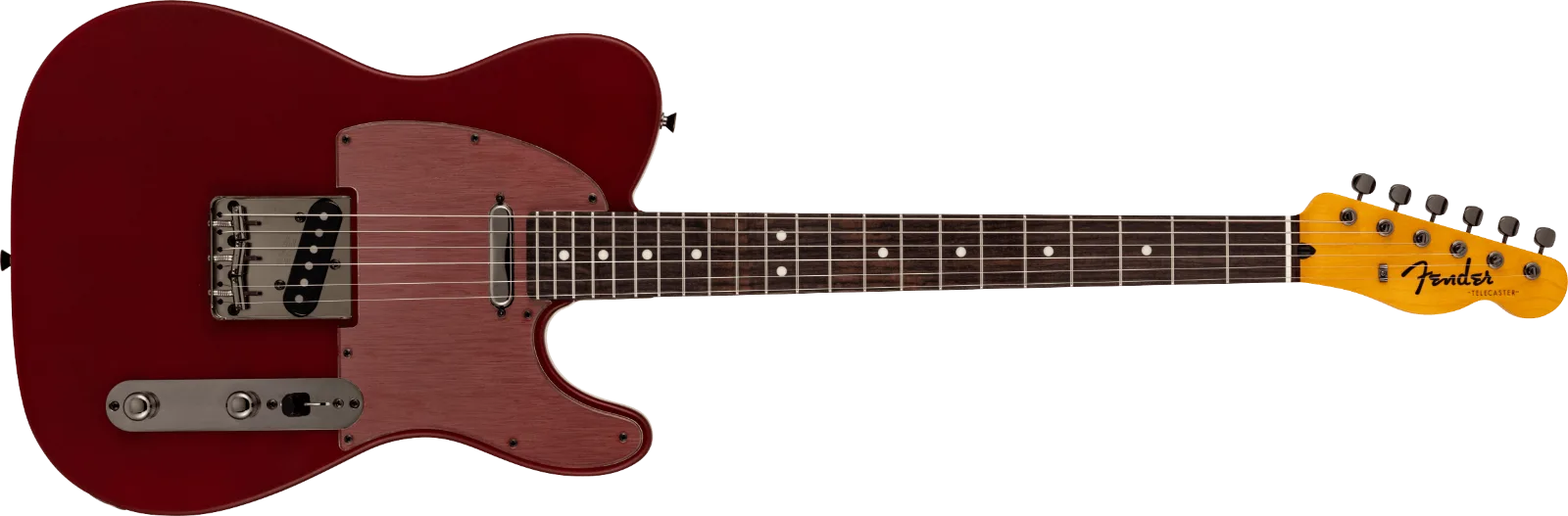 Fender Made in Japan Hybrid II 2026 Collection Telecaster Satin Metallic — Made in Japan Hybrid II 2026 Collection Telecaster, Rosewood Fingerboard, Matte Inferno Red · Chitarre elettriche · R&D Sound Lugano