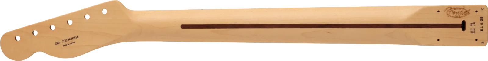 Fender Made in Japan Hybrid II Telecaster Neck, 22 Narrow Tall Frets, 9.5" Radius, C Shape — Maple · Manici · R&D Sound Lugano