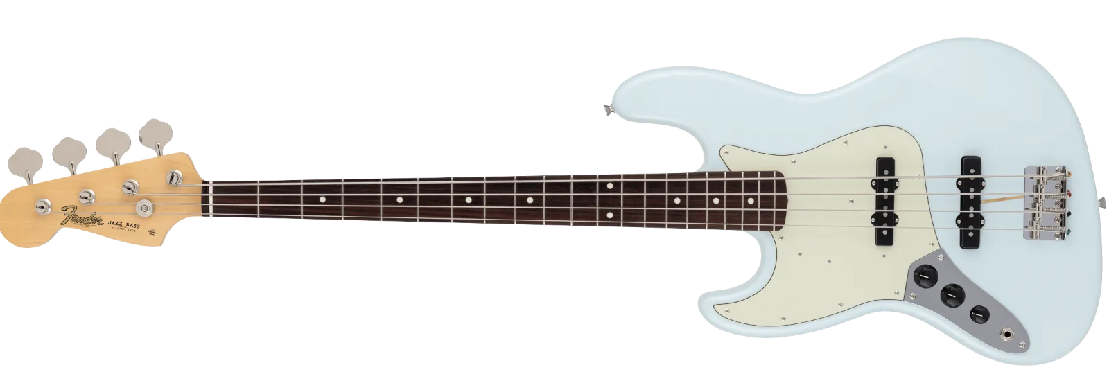 Fender Made in Japan Traditional '60s Left-Handed Jazz Bass — Made in Japan Traditional 60s Jazz Bass, Left-Handed, Rosewood Fingerboard, Sonic Blue · Bassi elettrici · R&D Sound Lugano
