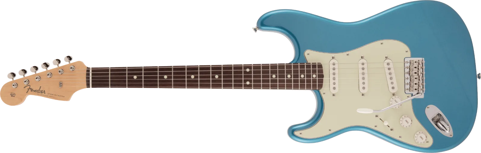 Fender Made in Japan Traditional '60s Left-Handed Stratocaster — Made in Japan Traditional 60s Stratocaster, Left-Handed, Rosewood Fingerboard, Lake Placid Blue · Chitarre elettriche · R&D Sound Lugano
