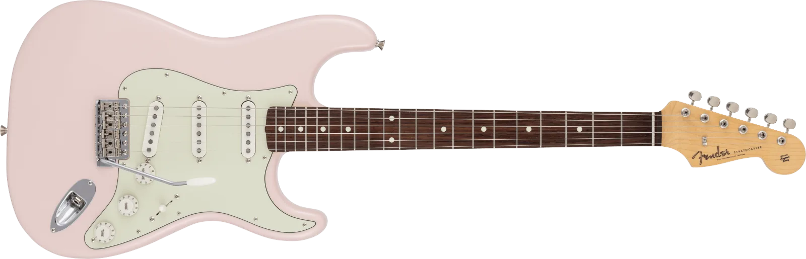 Fender Made in Japan Traditional '60s Stratocaster — Made in Japan Traditional 60s Stratocaster, Rosewood Fingerboard, Shell Pink · Chitarre elettriche · R&D Sound Lugano