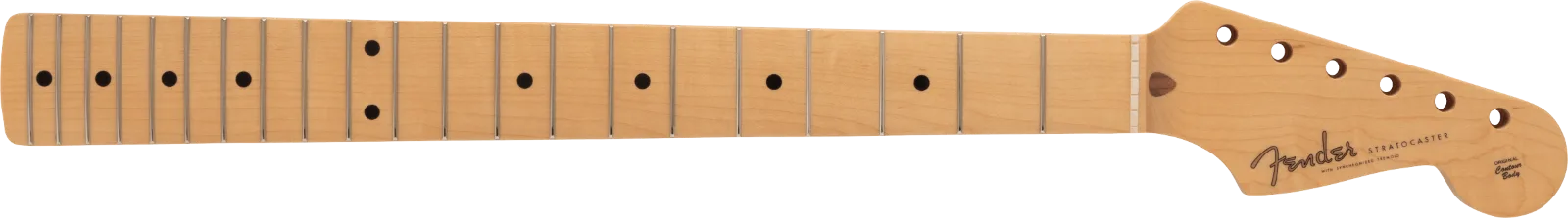 Fender Made in Japan Traditional II 50's Stratocaster Neck — 21 Vintage Frets, 9.5" Radius, U Shape, Maple · Manici · R&D Sound Lugano