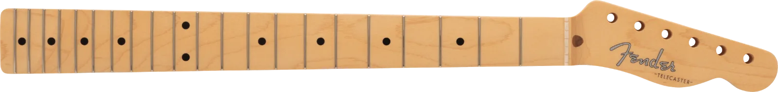 Fender Made in Japan Traditional II 50's Telecaster Neck — 21 Vintage Frets, 9.5" Radius, U Shape, Maple · Manici · R&D Sound Lugano