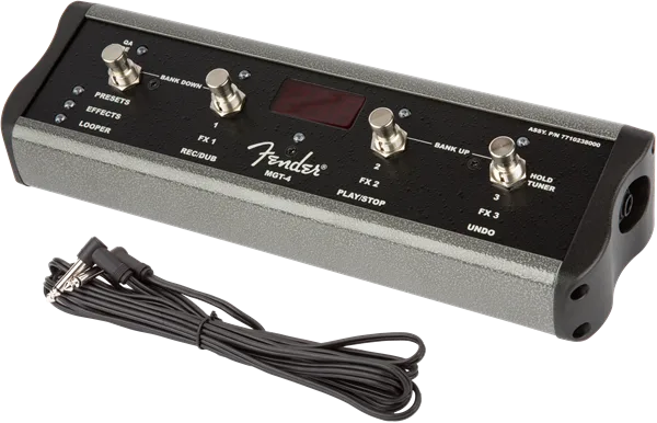 Fender MGT-4 Footswitch — Footswitch, Four Button, MGT-4, 1/4" Connector, Mustang GT · Ricambi per amplificatori · R&D Sound Lugano