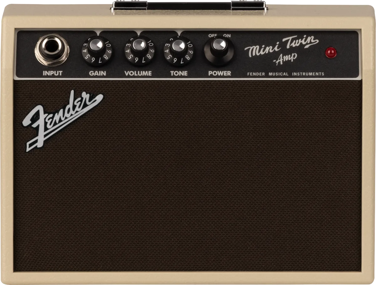 Fender Mini '65 Twin-Amp, Blonde — Mini '65 Twin Amp, Blonde · Altri accessori · R&D Sound Lugano