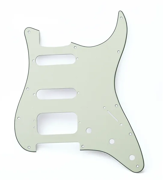 Fender Mint Green, 3-Ply HSS · Battipenna · R&D Sound Lugano
