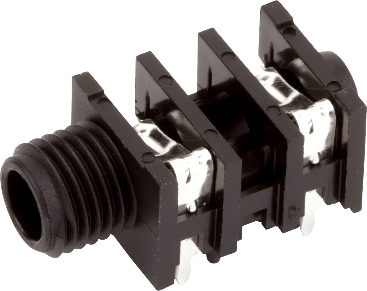 Fender Mono R/A Amp Jack, 4-Pin · Ricambi per amplificatori · R&D Sound Lugano