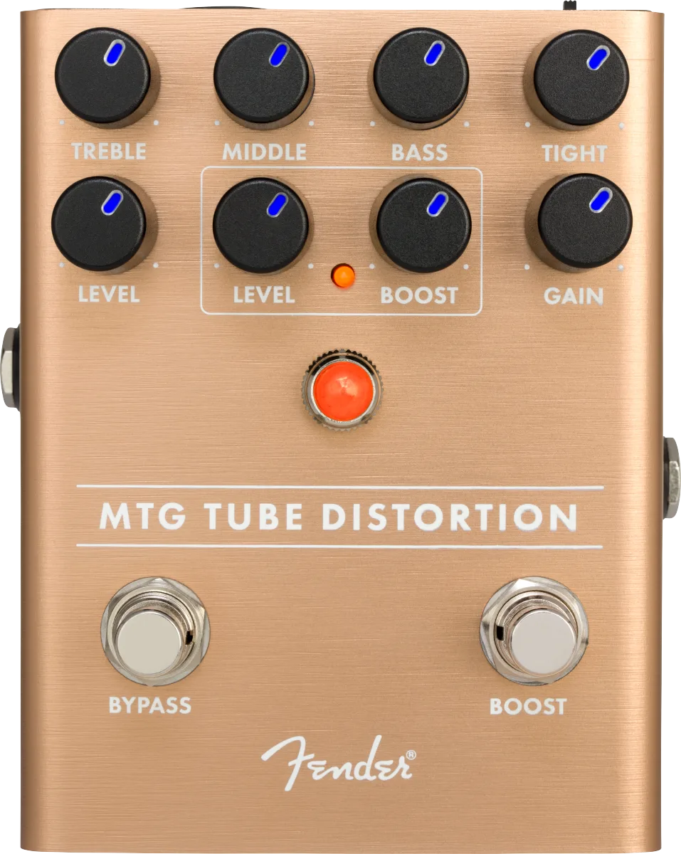 Fender MTG Tube Distortion Pedal · Pedali · R&D Sound Lugano