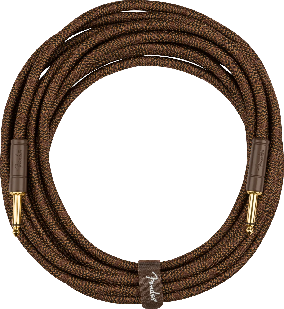Fender Paramount Acoustic Instrument Cables — Paramount 18.6' Acoustic Instrument Cable, Brown · Cavi per strumento · R&D Sound Lugano