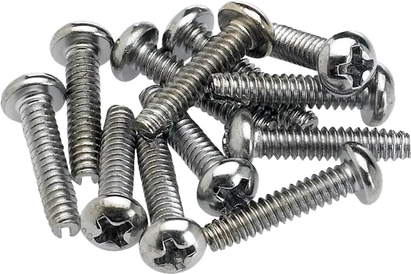 Fender Pickup and Selector Switch Mounting Screws (12) — (Chrome) · Pickup e preamp · R&D Sound Lugano