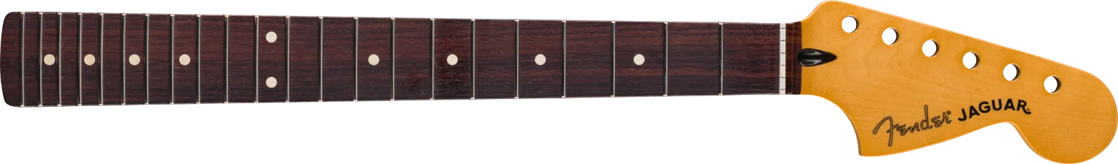 Fender Player II Series Jaguar Neck, 22 Medium Jumbo Frets, 9.5", Modern "C" — Player II Series Jaguar Neck, 22 Medium Jumbo Frets, Rosewood, 9.5", Modern "C" · Manici · R&D Sound Lugano