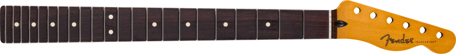 Fender Player II Series Telecaster Neck, 22 Medium Jumbo Frets, 9.5", Modern "C" — Player II Series Telecaster Neck, 22 Medium Jumbo Frets, Rosewood, 9.5", Modern "C" · Manici · R&D Sound Lugano