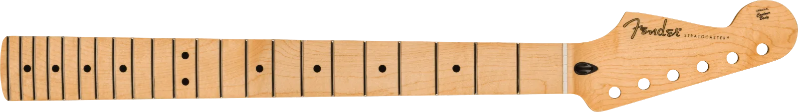 Fender Player Series Stratocaster Reverse Headstock Neck, 22 Medium Jumbo Frets, 9.5", Modern "C" — Player Series Stratocaster Reverse Headstock Neck, 22 Medium Jumbo Frets, Maple, 9.5", Modern "C" · Manici · R&D Sound Lugano