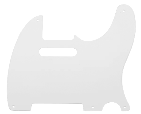 Fender Pure Vintage '52-'58 Telecaster Pickguard — Pure Vintage Pickguard, '52/'58 Telecaster, 5-Hole Mount, Eggshell 1-Ply · Battipenna · R&D Sound Lugano