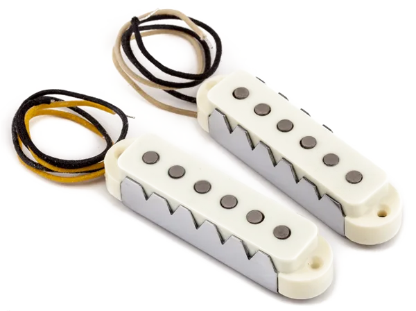 Fender Pure Vintage '65 Jaguar Pickup Set — Vintage White, (2) · Pickup e preamp · R&D Sound Lugano