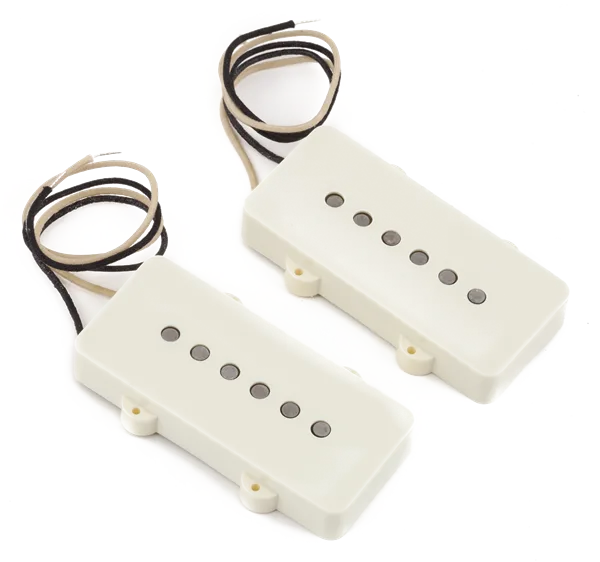 Fender Pure Vintage '65 Jazzmaster Pickup Set — Vintage White (2) · Pickup e preamp · R&D Sound Lugano