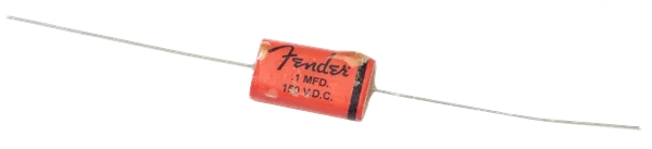 Fender Pure Vintage Hot Rod Capacitor - .1uf @ 150V — Pure Vintage "Hot Rod" Capacitor, .1uf @ 150V · Manopole e controlli · R&D Sound Lugano