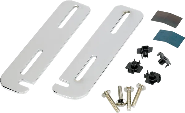 Fender Pure Vintage Piggyback Clip Bars — Pure Vintage "Piggyback" Clip Bars, (2), Chrome · Ricambi per amplificatori · R&D Sound Lugano