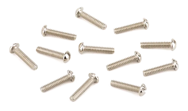 Fender Pure Vintage Slotted Telecaster Bridge Pickup Mounting Screws — Nickel (12) · Pickup e preamp · R&D Sound Lugano