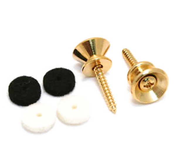 Fender Pure Vintage Strap Buttons — Gold (2) · Altri ricambi · R&D Sound Lugano