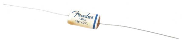 Fender Pure Vintage Wax Paper Capacitor- .10uf @ 150V — Pure Vintage Wax Paper Capacitor, .10uf @ 150V, Each · Manopole e controlli · R&D Sound Lugano