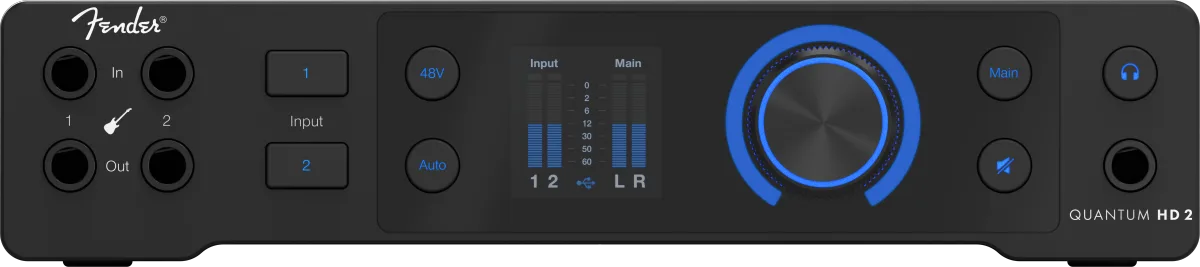 Fender Quantum HD 2 USB-C Audio Interface — UK · Audio e recording · R&D Sound Lugano