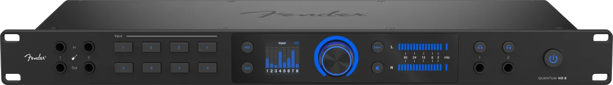Fender Quantum HD 8 USB-C Audio Interface — UK · Audio e recording · R&D Sound Lugano