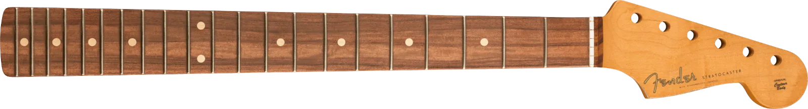 Fender Road Worn 60's Stratocaster Neck, 21 Vintage Tall Frets, Pau Ferro, C Shape — Road Worn '60's Stratocaster Neck, 21 Vintage Tall Frets, Pau Ferro, "C" Shape · Manici · R&D Sound Lugano