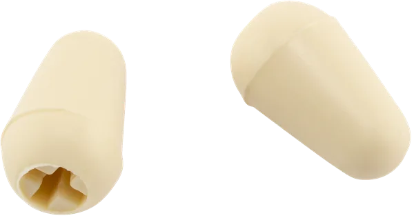 Fender Road Worn Stratocaster Switch Tip, Aged White (2) · Manopole e controlli · R&D Sound Lugano