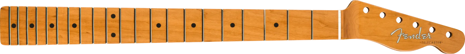 Fender Roasted Maple Vintera Mod '60's Telecaster Neck, 21 Medium Jumbo Frets, 9.5", "C" Shape · Manici · R&D Sound Lugano