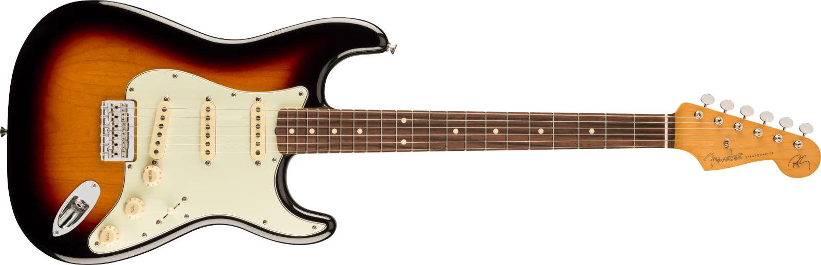Fender Robert Cray Stratocaster — Rosewood Fingerboard, 3-Color Sunburst · Chitarre elettriche · R&D Sound Lugano