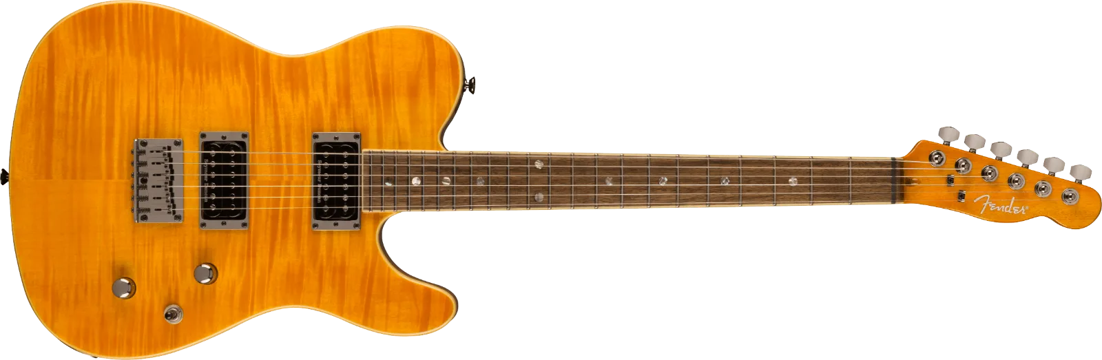 Fender Special Edition Custom Telecaster FMT HH — Laurel Fingerboard, Amber · Chitarre elettriche · R&D Sound Lugano