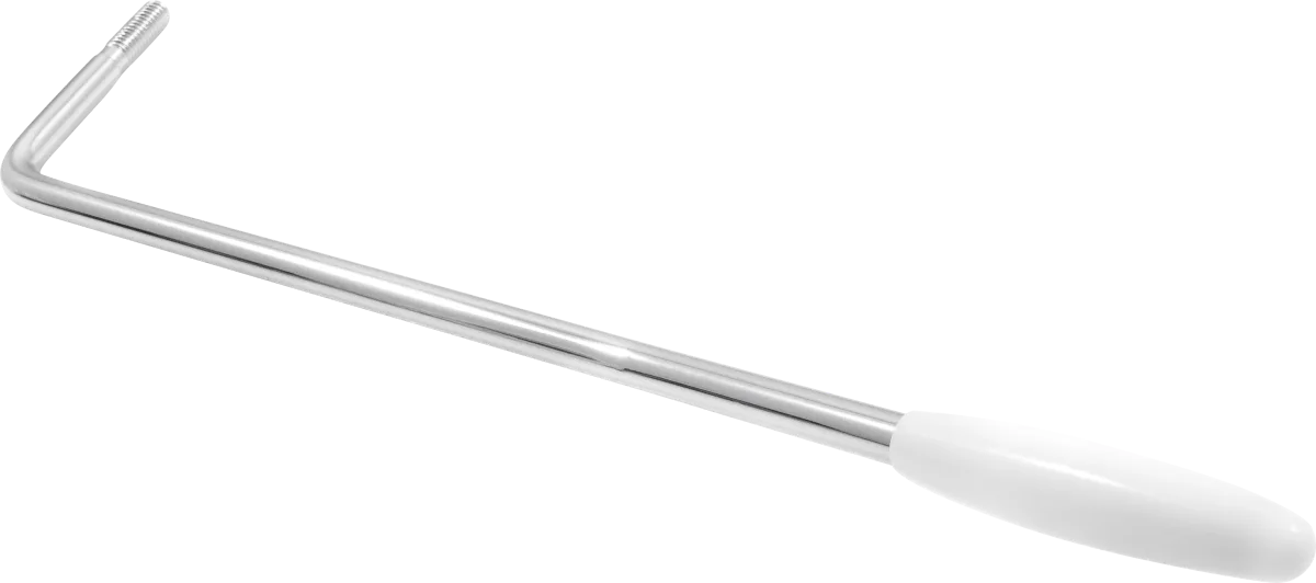 Fender Squier Affinity Series Tremolo Arm ('05-Present) — Chrome with White Tip · Leve tremolo · R&D Sound Lugano