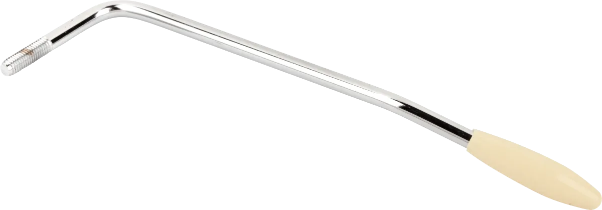 Fender Standard Series Stratocaster Tremolo Arm (Pre '06) — Standard Series Tremolo Arm (Pre '06), Chrome with Aged White Tip · Leve tremolo · R&D Sound Lugano