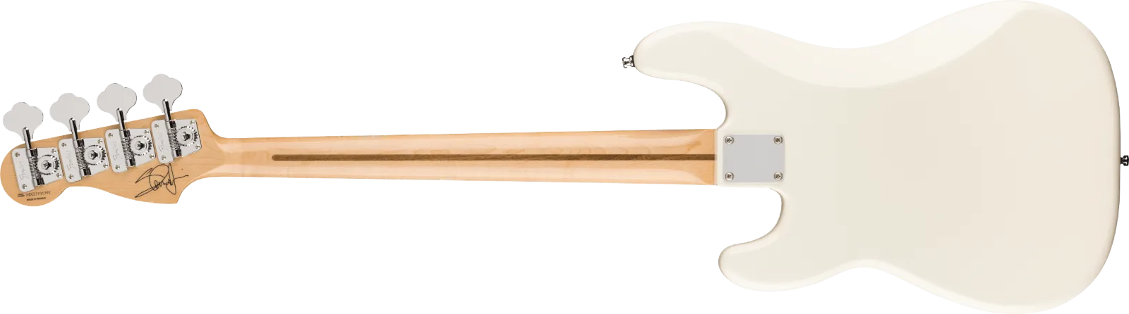 Fender Steve Harris Precision Bass — Maple Fingerboard, Olympic White · Bassi elettrici · R&D Sound Lugano