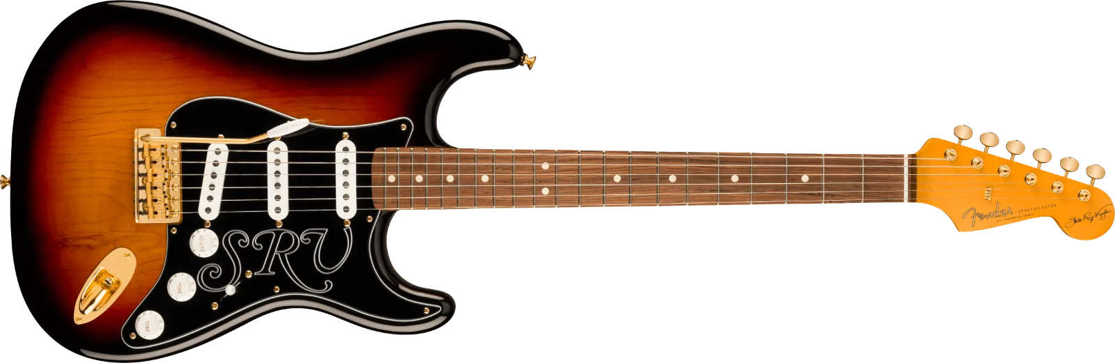 Fender Stevie Ray Vaughan Stratocaster — Pau Ferro Fingerboard, 3-Color Sunburst · Chitarre elettriche · R&D Sound Lugano