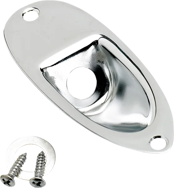 Fender Stratocaster Jack Ferrules — Stratocaster Jack Ferrule (Chrome) · Altri ricambi · R&D Sound Lugano