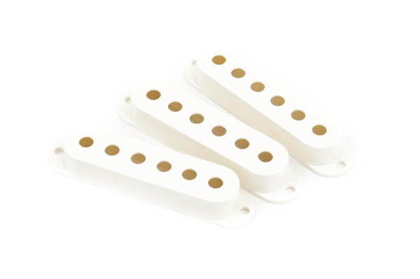 Fender Stratocaster Pickup Cover Sets — Pickup Covers, Stratocaster Parchment (3) · Pickup e preamp · R&D Sound Lugano