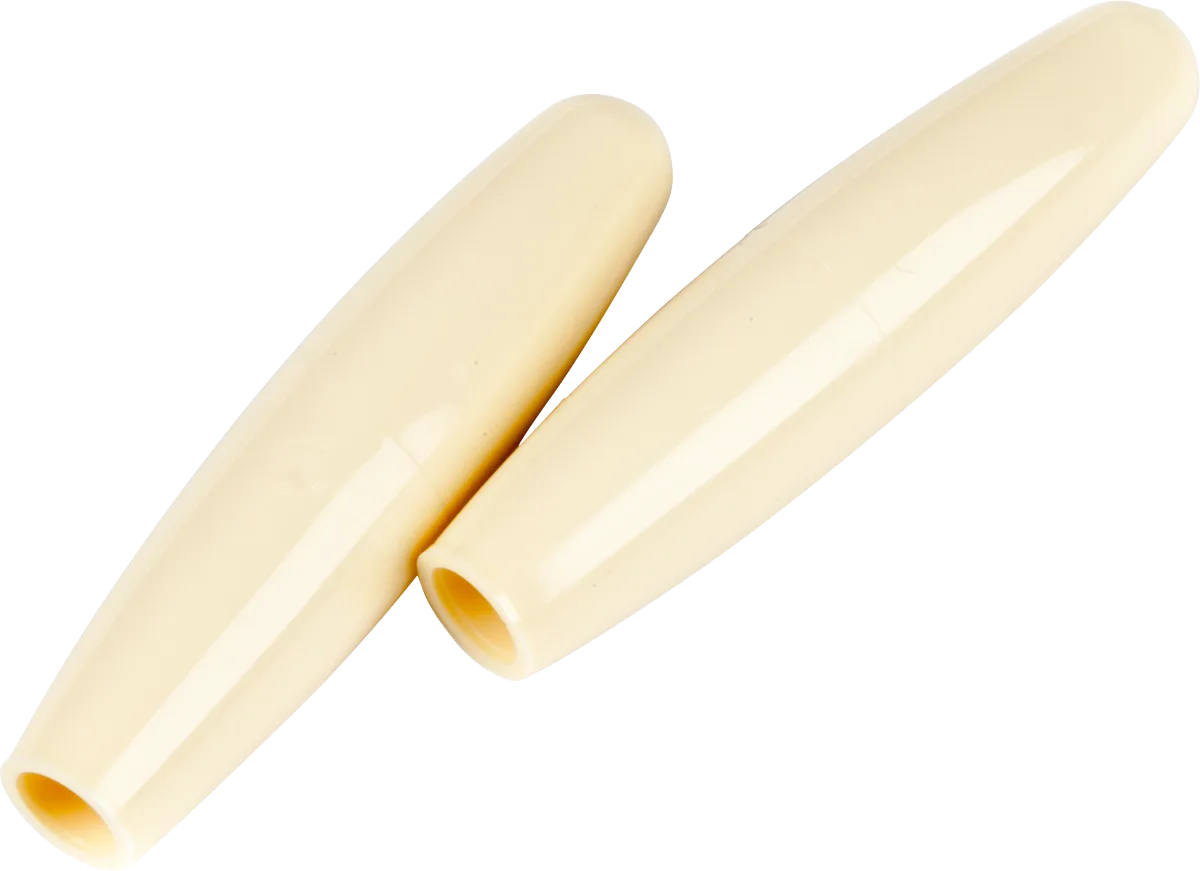 Fender Stratocaster Tremolo Arm Tips — Aged White (2) · Leve tremolo · R&D Sound Lugano