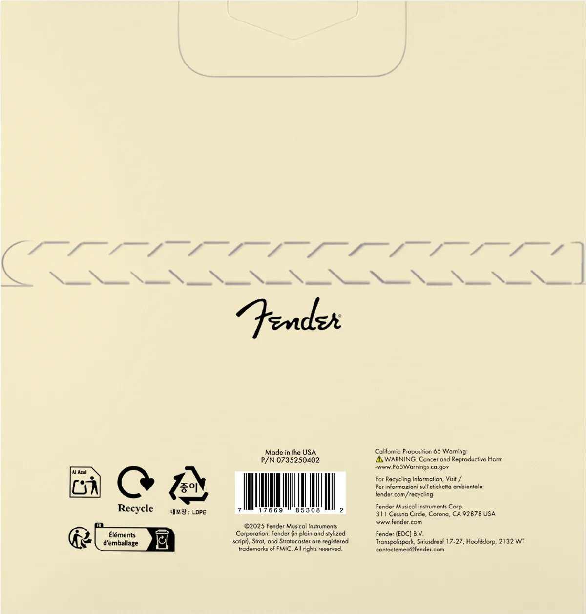 Fender SubSonic 5250 Short Scale Nickel-Plated Steel Bass strings — SubSonic 5250XL Bass Strings, Nickel-Plated Steel, Short Scale, Gauges .040-.095, (4) · Corde per basso · R&D Sound Lugano